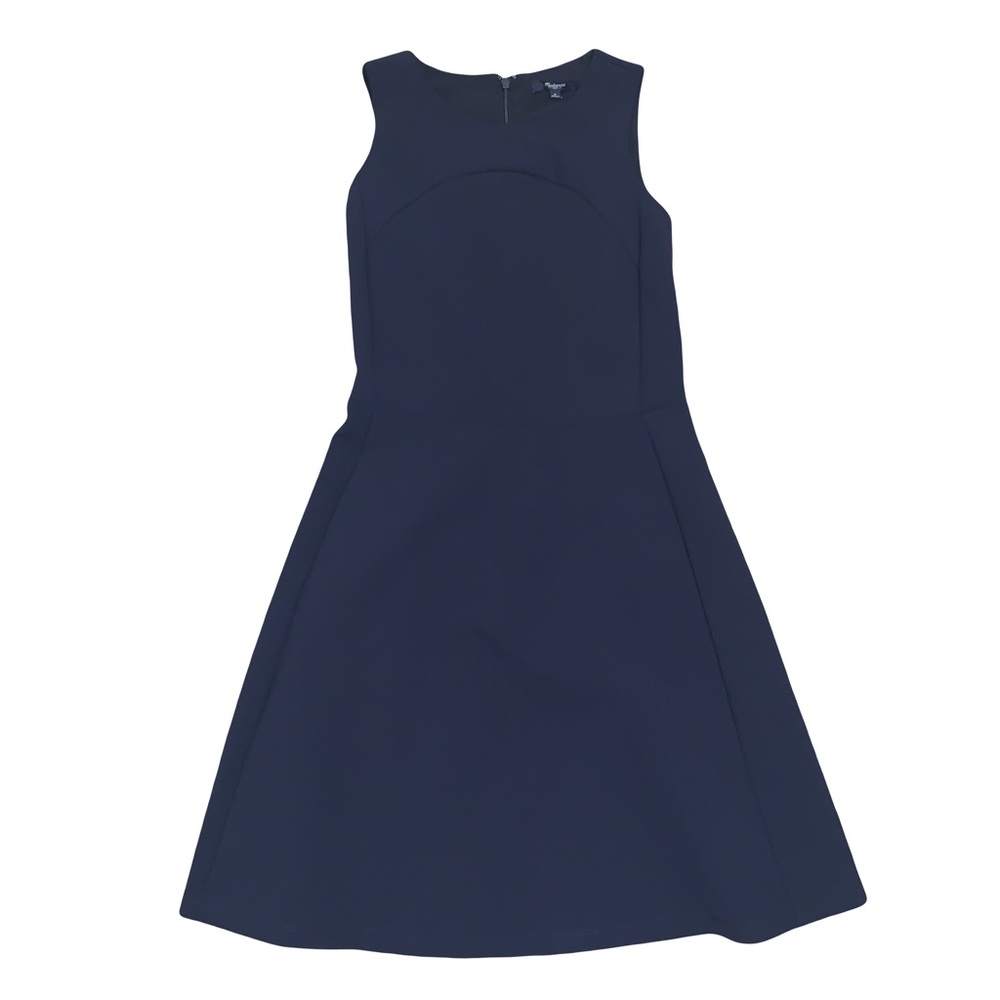 Madewell Navy Blue Adore Me A-Line Dress